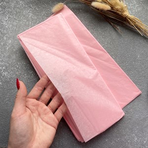 Бумага тишью (светло розовая)