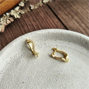 Швензы английский замок с фианитами (арт.628) 628