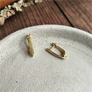 Швензы английский замок с фианитами (арт.625) 625